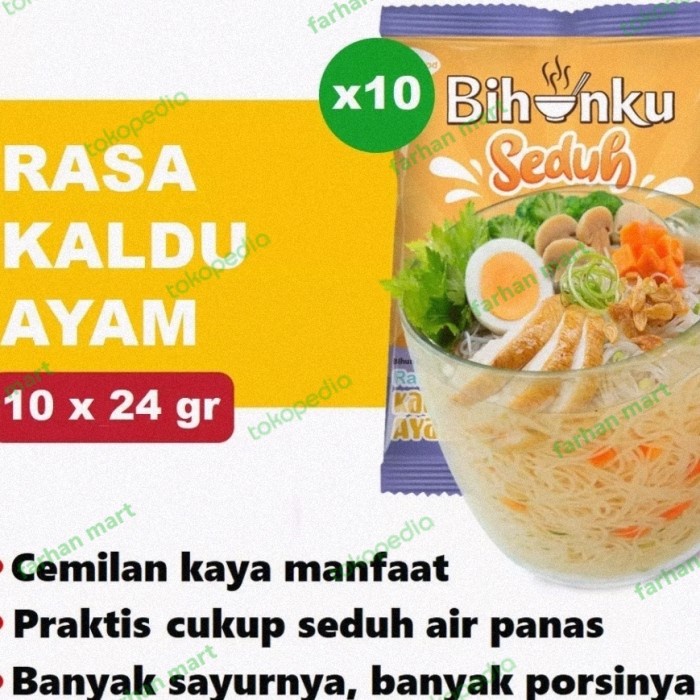 

Ready Bihunku Gelas Seduh Kaldu Ayam10Pcs