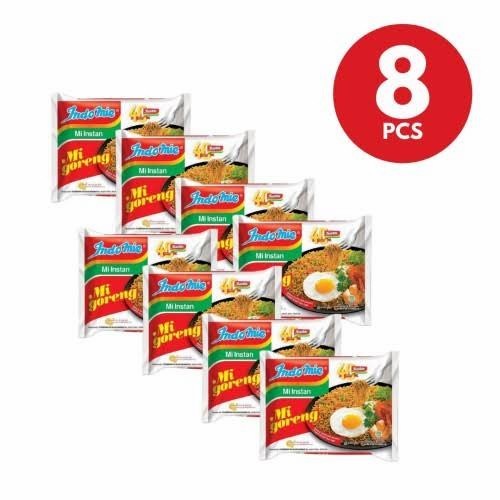 

Ready Bundling Indomie Mie Instant Goreng 8 Pcs X 85 Gr