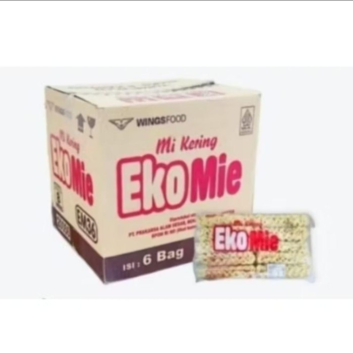 

Ready Ekomie Mie Kering Isi 6 Bag Karton