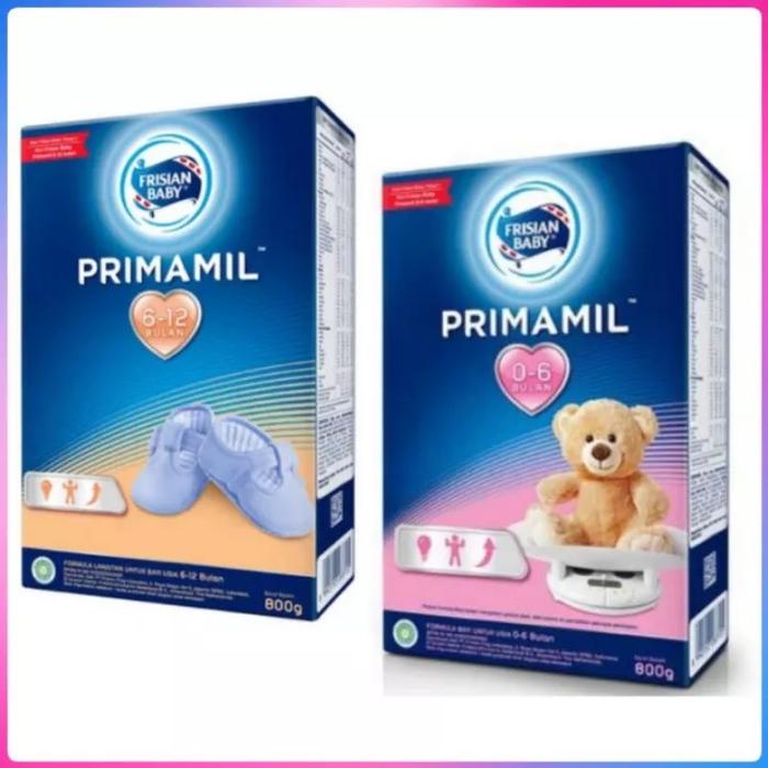 FRISIAN BABY Primamil Susu Formula Bayi 0-6 Bulan dan 6-12 bulan 750gr