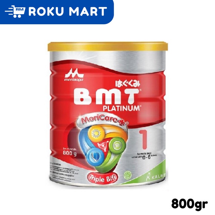 Morinaga BMT Platinum 800 gr / Susu Formula Bayi BMT 800gr 800g ORI