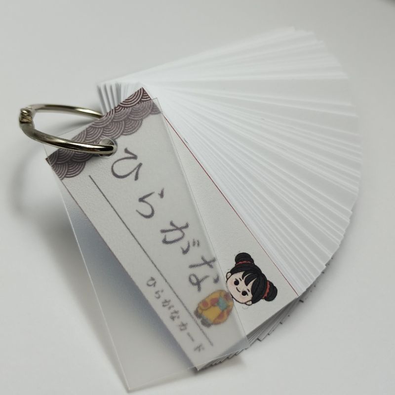 

IK! HIRAGANA CARD (104 huruf)