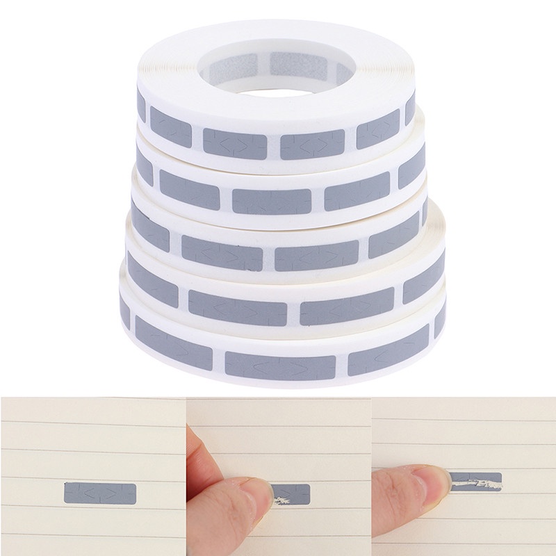 

IK! 1000pcs Scratch sticker Gosok 6*22 mm Label Gosok /Stiker Label Gosok Voucher Penutup Voucher