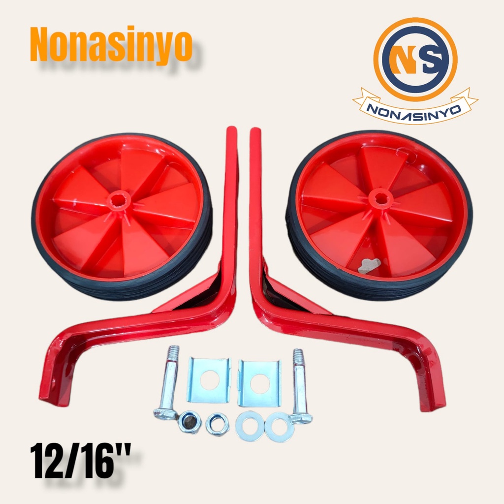 Roda Samping Roda Bantu Sepeda 12-16 Inch Unicycle Dan Atlantis