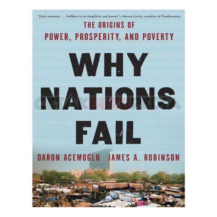 Book Why Nations Fail Origins Power Prosperity Poverty