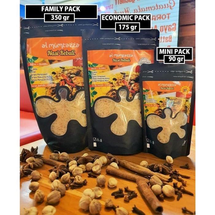 

HJK Al Mumtazza Nasi Biryani Briyani Beras Basmati Bumbu Instan 350gr