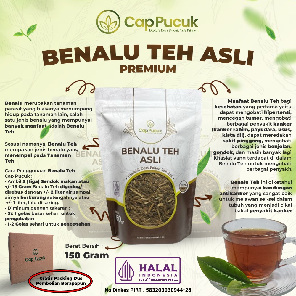 

( PROMO ) BENALU TEH ASLI CAP PUCUK "PREMIUM" BEST SELLER
