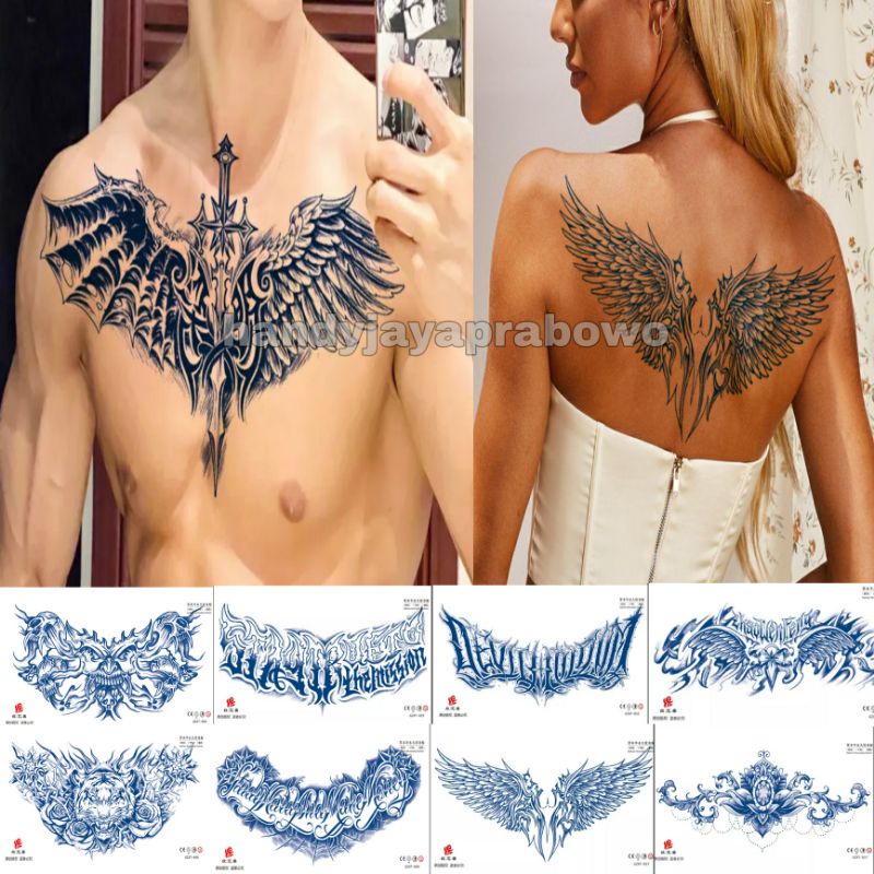 Tato semi permanen dada