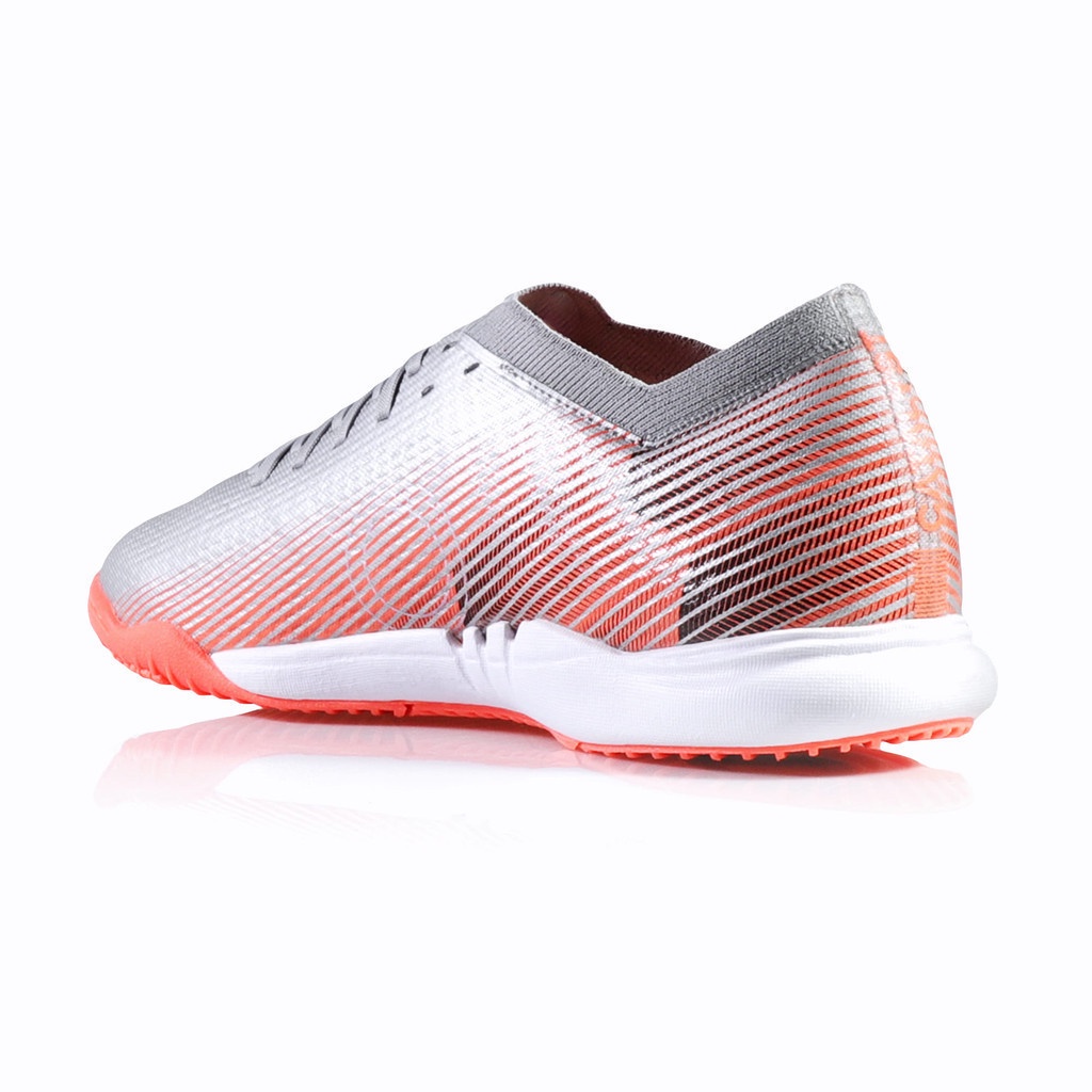 Ortuseight Sepatu Futsal Catalyst Liberte V3 IN - Anodized Silver/Peach