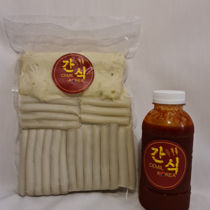 

HJK Paket Cemil 1 Topoki / Toppoki / Tteokbokki / Topokki Odeng & Saos