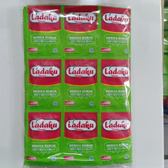 

HJK Ladaku Merica Bubuk -1 Pak / 6 Renceng / 72 sachet
