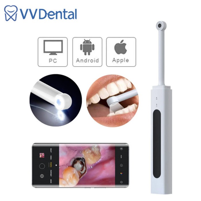 Denta Glow Dental Intraoral Camera Wireless WIFI Intra Camera Dental Intraoral Mirror for Andorid/iP