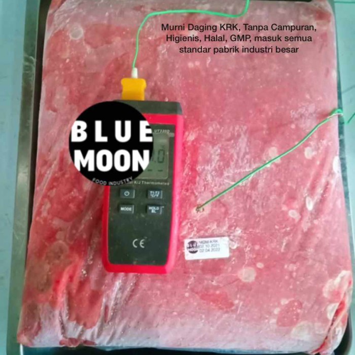 

HJK Daging MDM premium quality. Hasil produksi pabrik sendiri. Terjamin !!