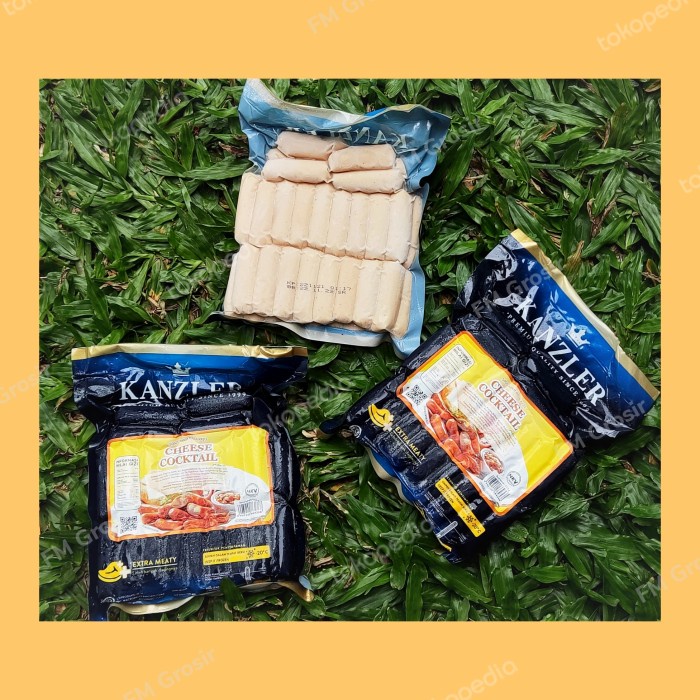 

HJK sosis premium kanzler beef cocktail 500gr