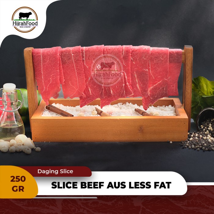 

HJK Slice Beef AUS Less Fat Daging Sukiyaki / Shabu Sapi Rendah Lemak