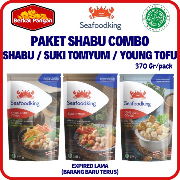 

Seafoodking Shabu Combo / Suki Combo (Tomyum) / Yong Tofu Combo