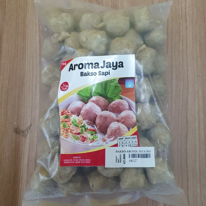 

Bakso Sapi Aroma Jaya 1kg