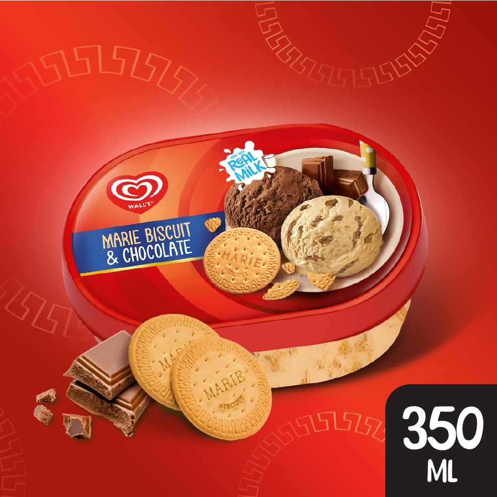 

Wall's Marie & Chocolate - Es Krim / Ice Cream Wall's