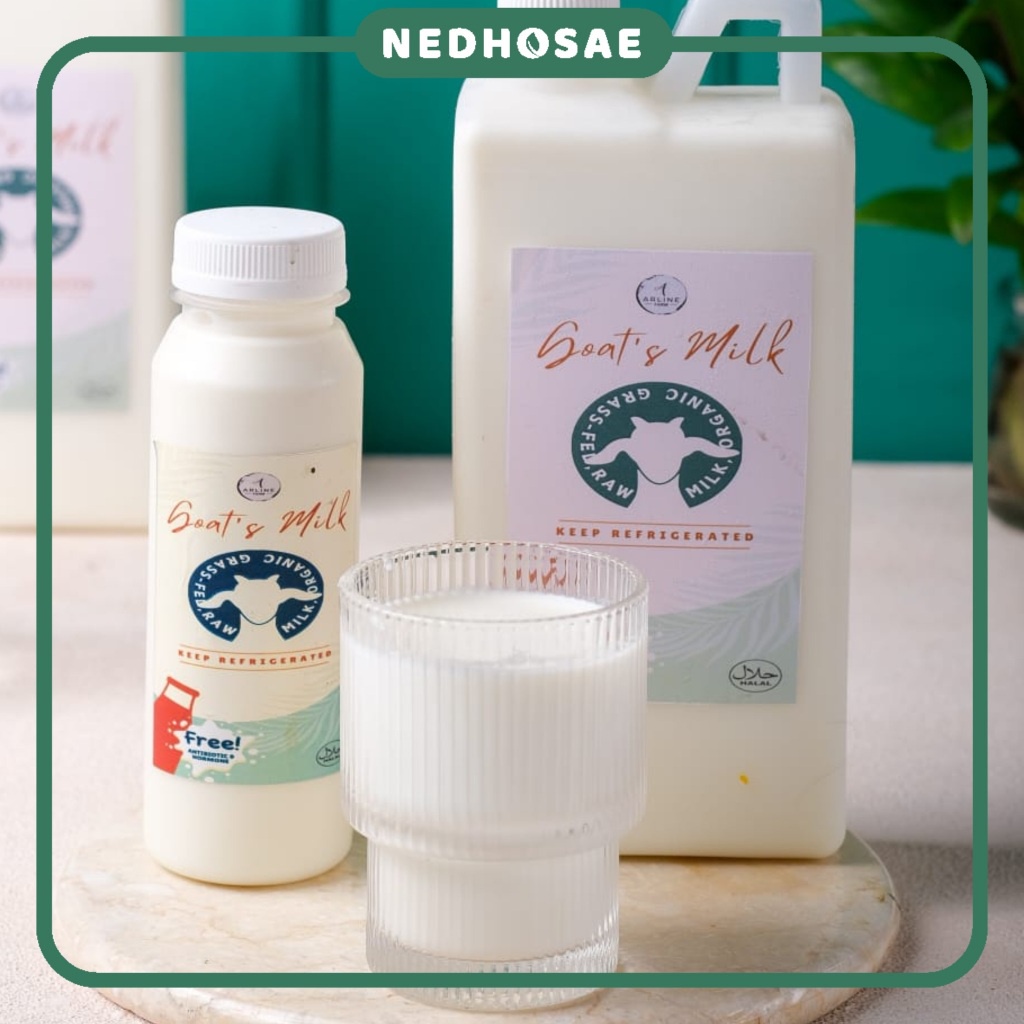 

Grass fed Goat Milk by Arline Farm Susu Kambing Grass fed