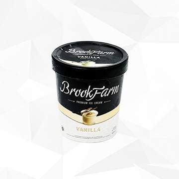 

Ice Cream Brookfarm Vanilla - Es Krim Brookfarm vanila 473 ml