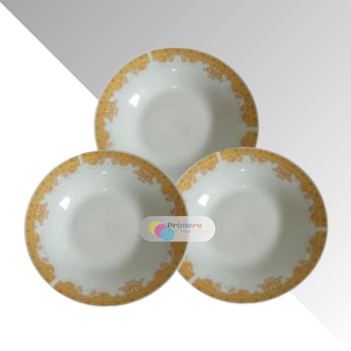 Piring Keramik Aesthetic Set 1 Lusin / Piring Makan Beling Lusinan Kitchenware - Asli