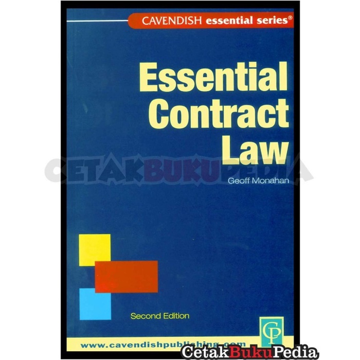 Engbook Book Essential Contract Law Second Edition Softcover