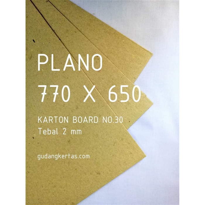 Karton Board 2 mm No.30 - PLANO