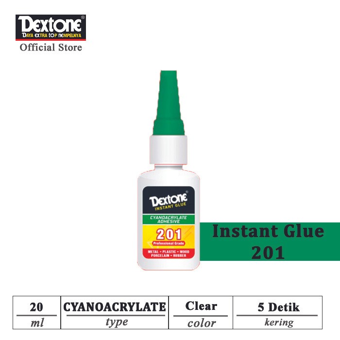 

READY STOK DEXTONE LEM TETES DEWA INSTAN GLUE 1 BOX -20 GR READYY