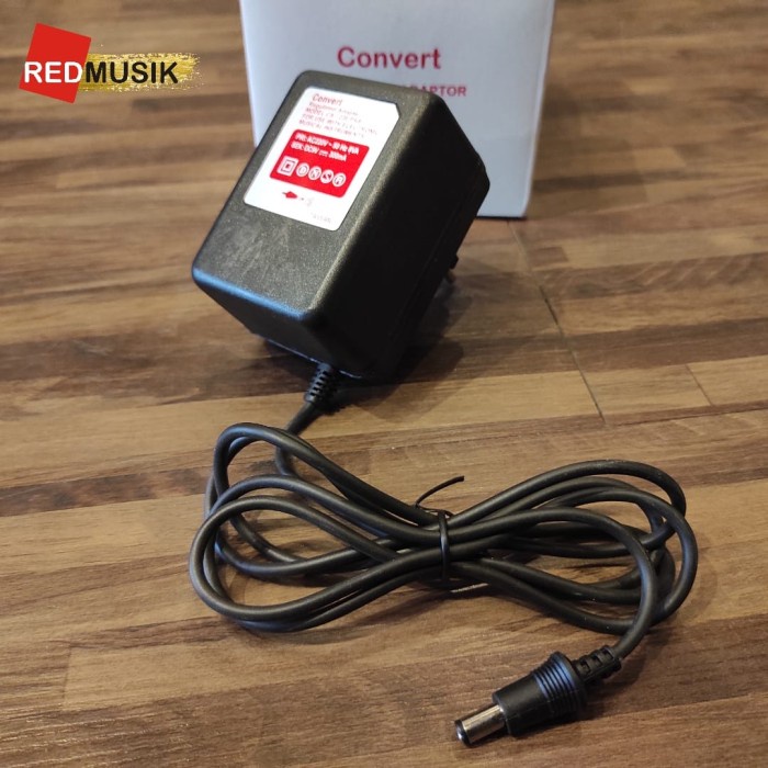 DISKON ADAPTOR CONVERT 9 VOLT ADAPTOR EFEK READYY