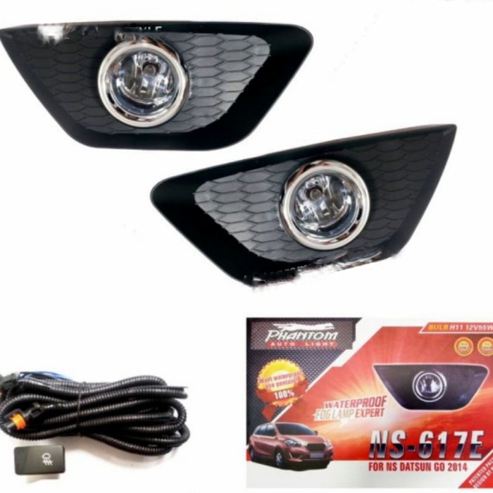 DISKON FOGLAMP LAMPU KABUT MOBIL DATSUN GO 2014 ON READYY