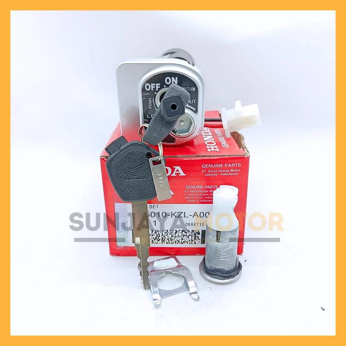 PROMO Kunci Kontak Set KZL Keyset Original Honda Spacy Karbu Spacy FI Kunci Motor 1 Set Key Set Asli