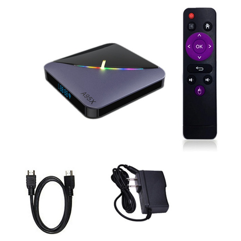 SFC A95X F3 Air II Smart TV Box RGB Android 11 Amlogic S905W2 4GB 32GB Dual Wifi Bluetooth Easy Inst