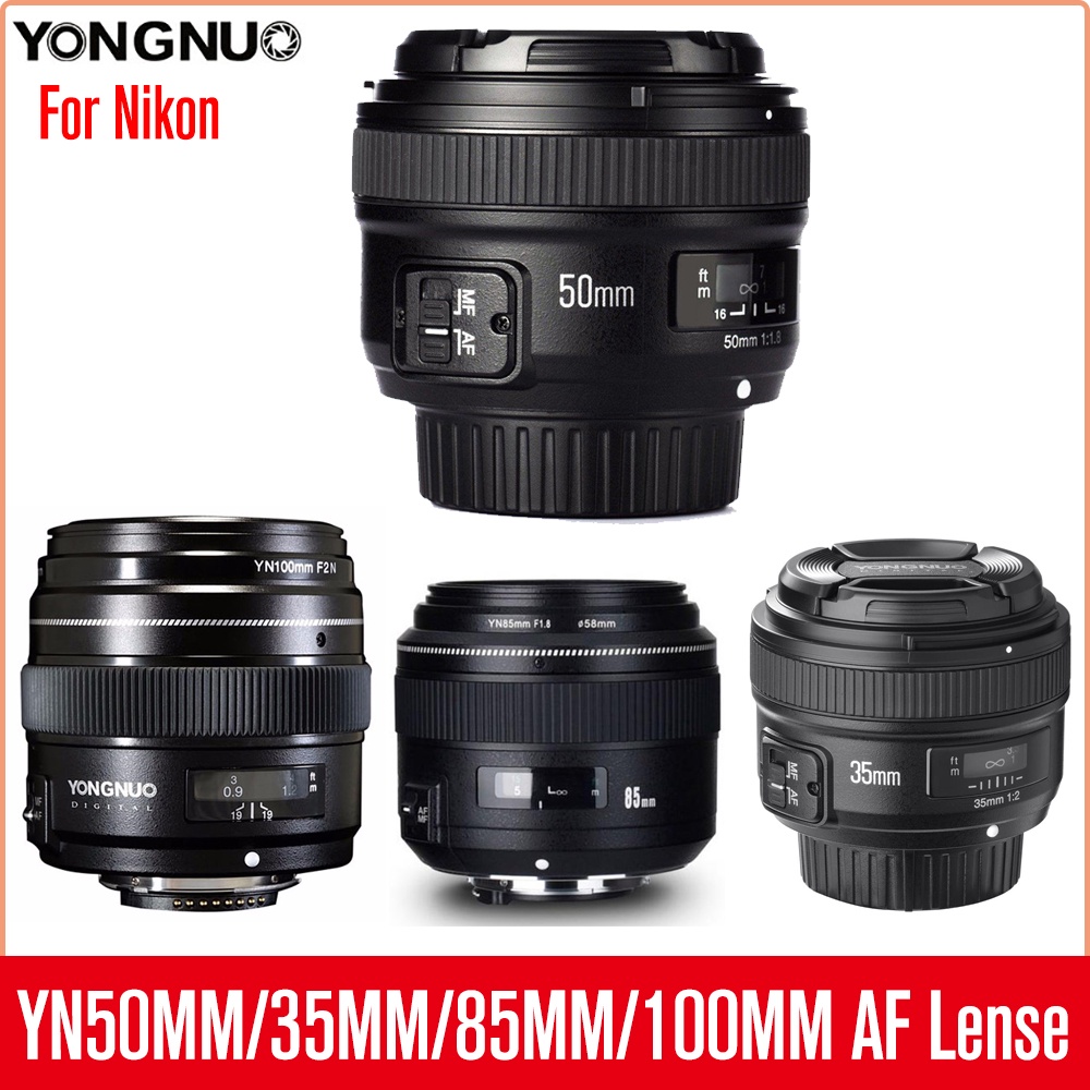 SFC YN50mm YN85mm F1.8 YN35mm F2 YN100mm F2 Auto Focus Lens Wide-angle Large Aperture Fixed AF Lense
