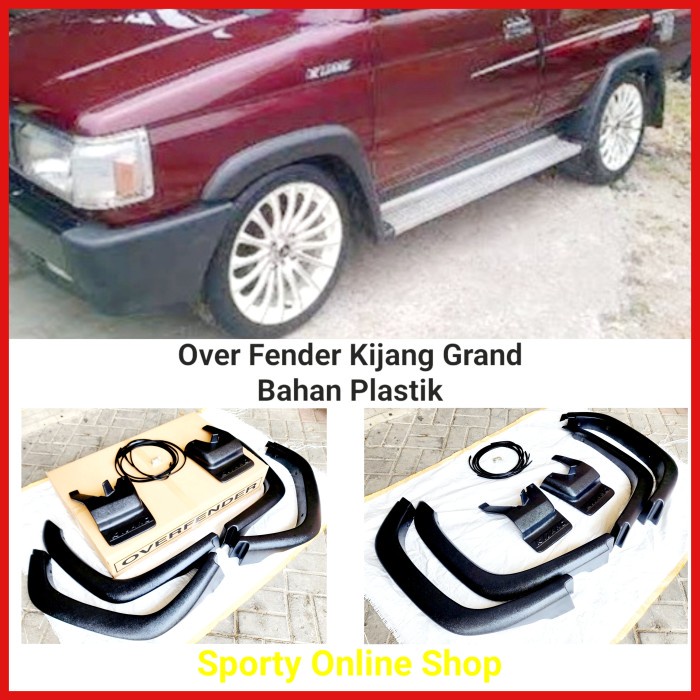 Over Fender Kijang Super Kijang Grand Kijang Jantan Bahan Plastik Abs