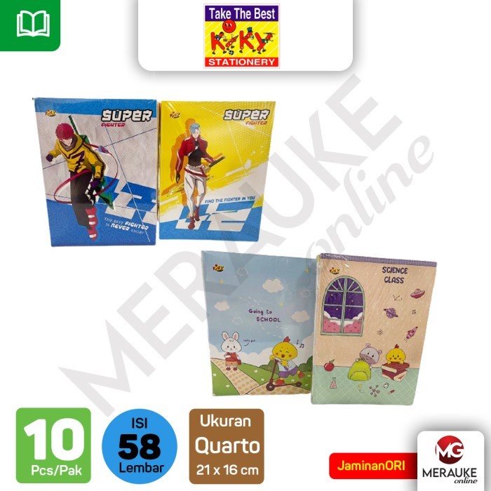 

ATKJaya- Buku Tulis Kiky 58 Lembar