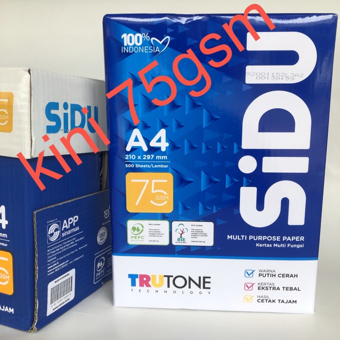 

ATKJaya- kertas HVS A4 70gsm Sinar Dunia