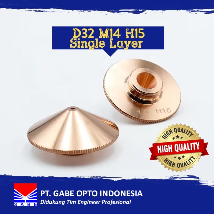 

ATKJaya- Nozzle Laser Fiber Cutting Single And Double D32 M14 H15