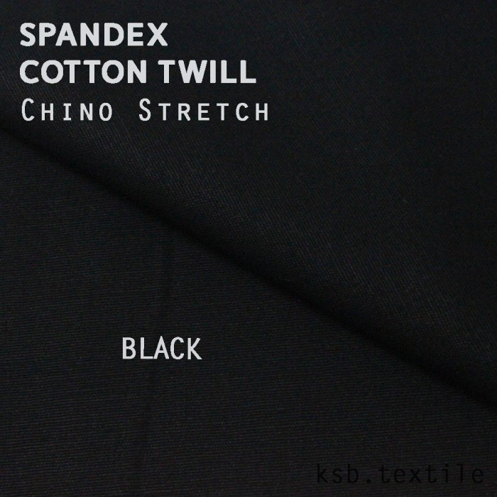 ATKJaya- Kain Chino Stretch Cotton Twill Sueding / Bahan Celana Eceran Meteran