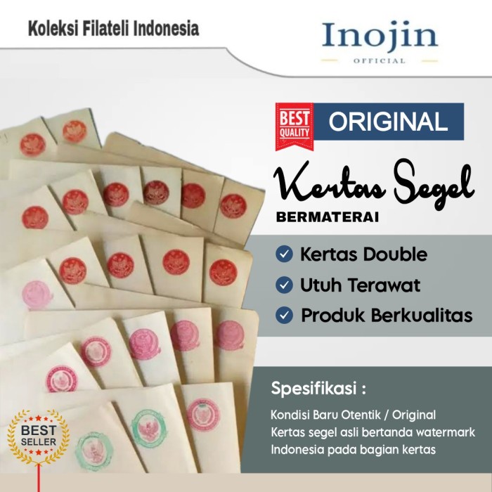 

ATKJaya- Kertas Segel Tahun 1990 1992 1993 1994 1995 1996 1997 2000 2002 Double