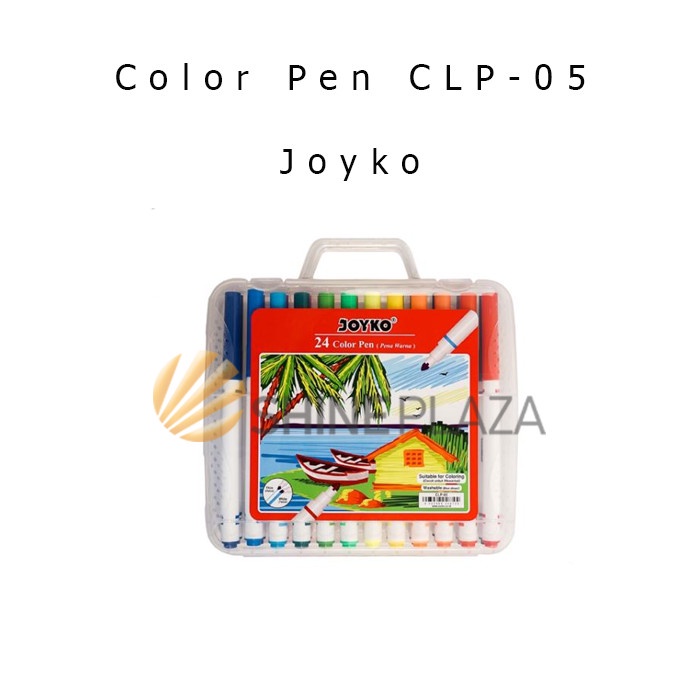 

ATKJaya- Color Pen Joyko 24 Colors CLP-05 Spidol Warna Murah