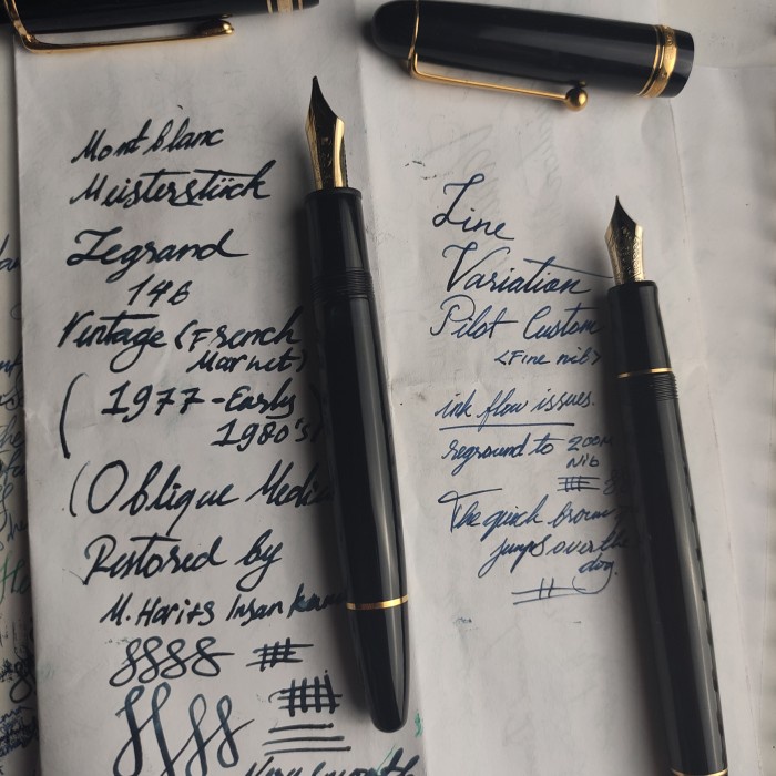 

PILOT C74 FOUNTAIN PEN NIB REPAIR