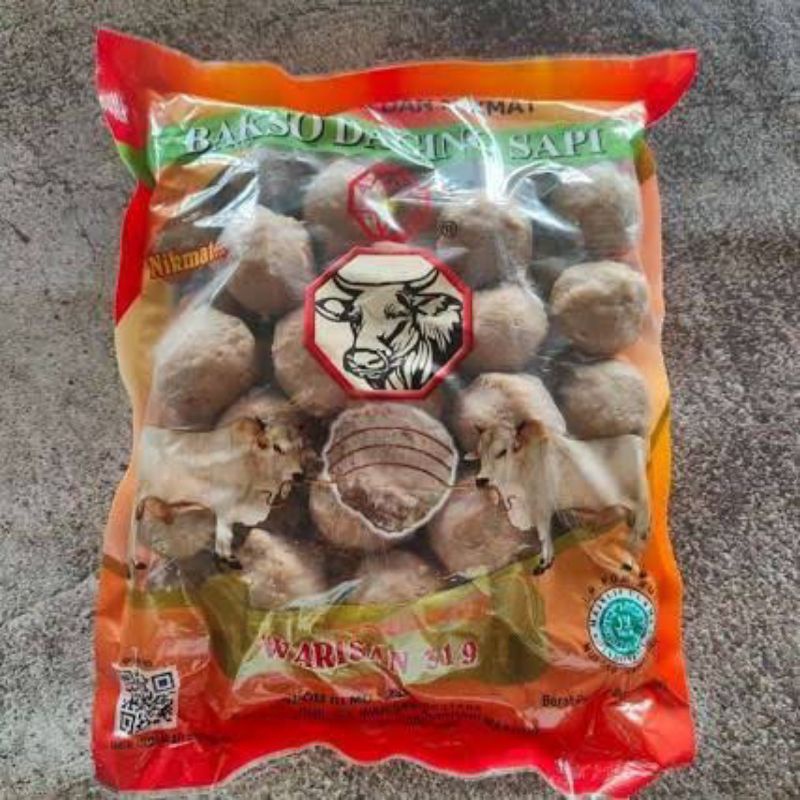 

BAKSO sapi warisan 319 AB isi 50pcs