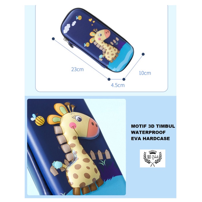 

[tmr] - Tempat pensil Kotak pensil smiggle Lookalike 3D Hardcase Waterproof