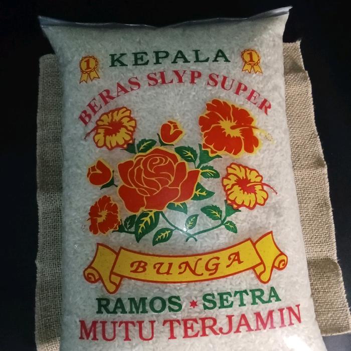 

BERAS BUNGA/BMW/ROJOLELE 5 KG BERAS PUTIH Rice Food Nasi