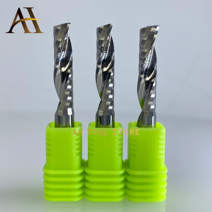 ENDMILL 1 FLUTE D 6MM CNC ROUTER CUTTER BIT END MILL AKRILIK KAYU ACP