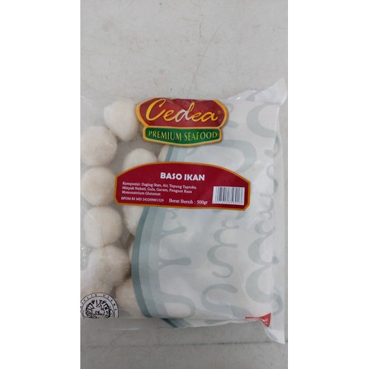 

CEDEA BASO IKAN 500 GR UKURAN BESAR/ FISH BALL BAKSO IKAN