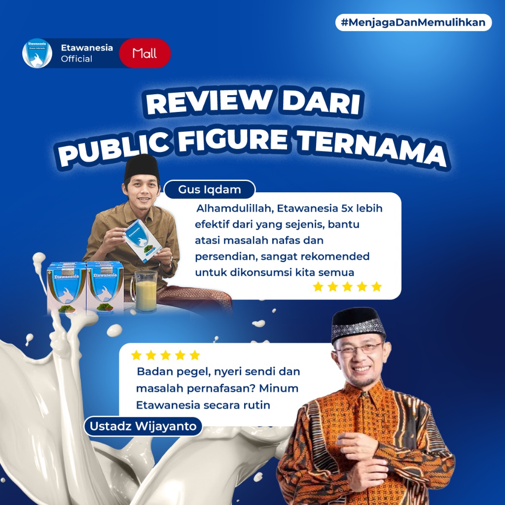 

PAKET 2 BOX Susu Etawanesia Etawa Biru Platinum Etawanesia Original Ekstrak Atasi Sesak Nafas Paru -