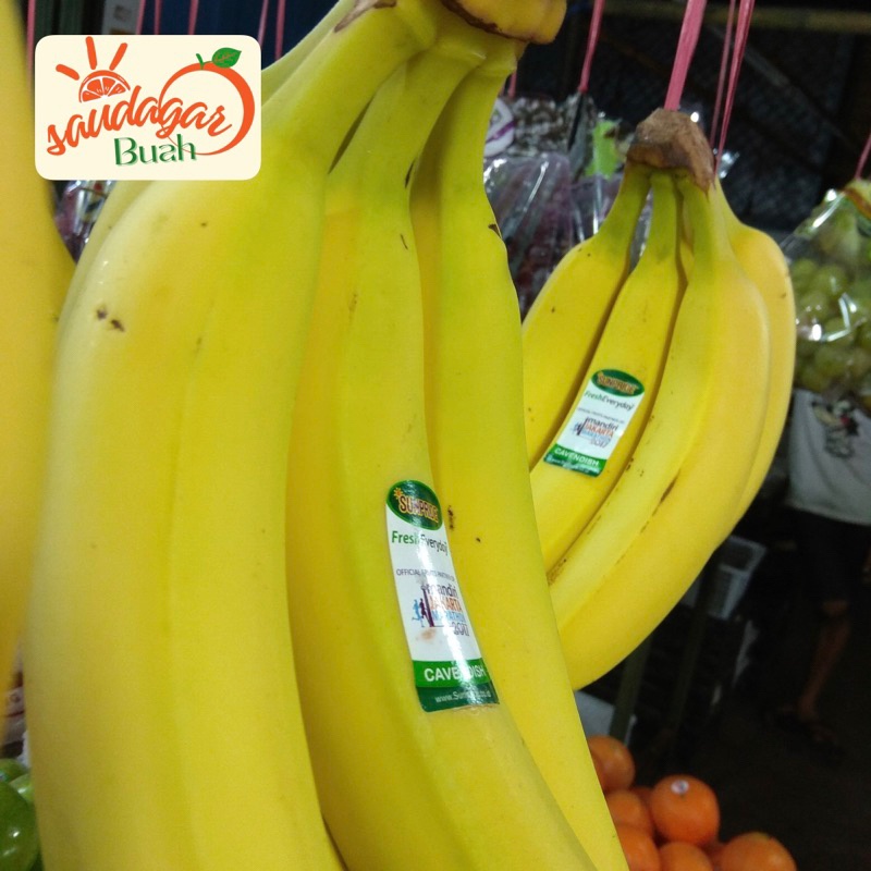 

BUAH PISANG CAVENDISH BANANA SUNPRIDE TASTY FRESH 1KG