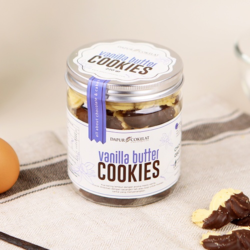 

DAPUR COKELAT - Vanilla Butter Cookies Kue Kering