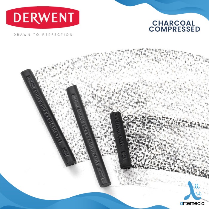

BALOK ARANG DERWENT COMPRESSED CHARCOAL 6 BLISTER SET